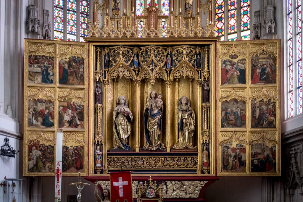 Oltárny obraz v Kostole sv. Alžbety